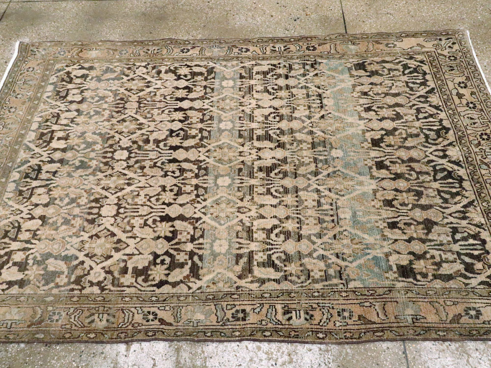 Vintage Persian Malayer Rug, No.23666 - Galerie Shabab