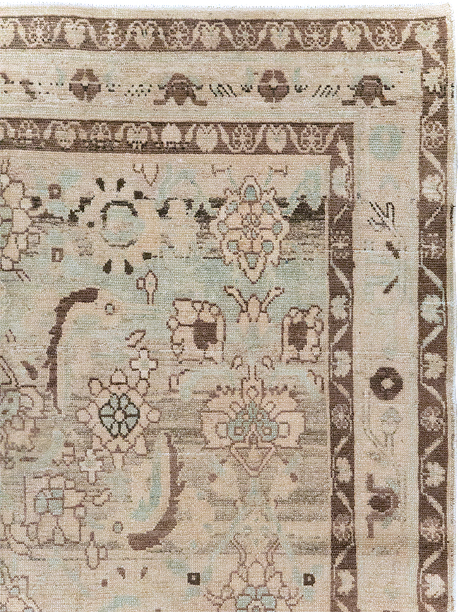 Vintage Persian Malayer Gallery Carpet, No.23668 - Galerie Shabab