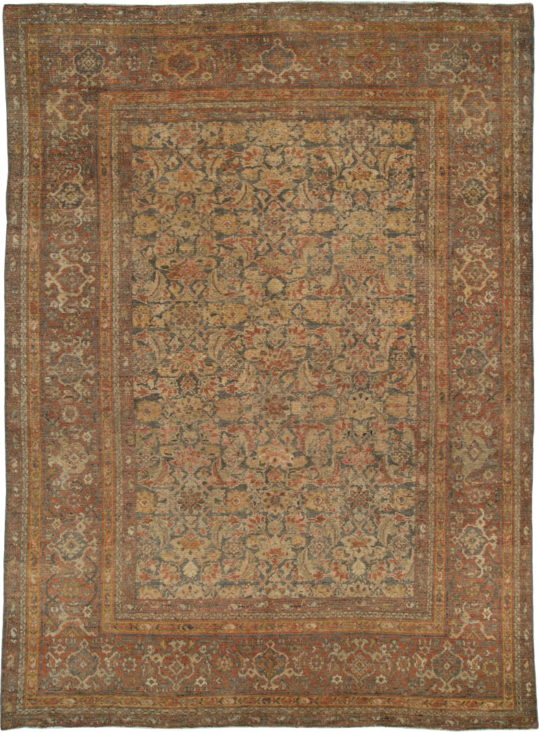 Vintage Persian Malayer Rug, No.23675 - Galerie Shabab