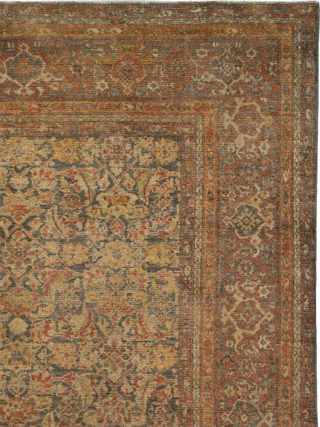 Vintage Persian Malayer Rug, No.23675 - Galerie Shabab