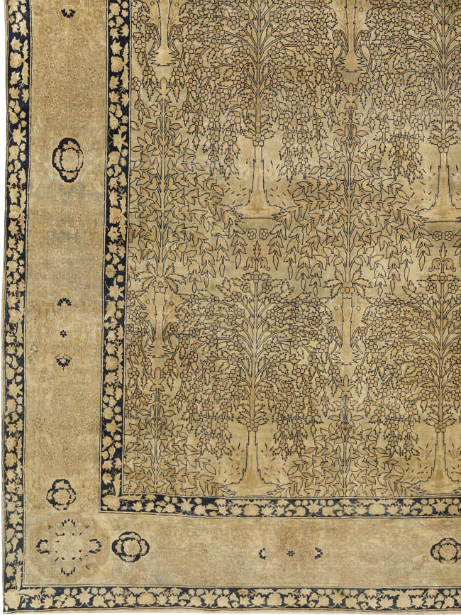 Antique Indian Lahore Carpet, No.23679 - Galerie Shabab