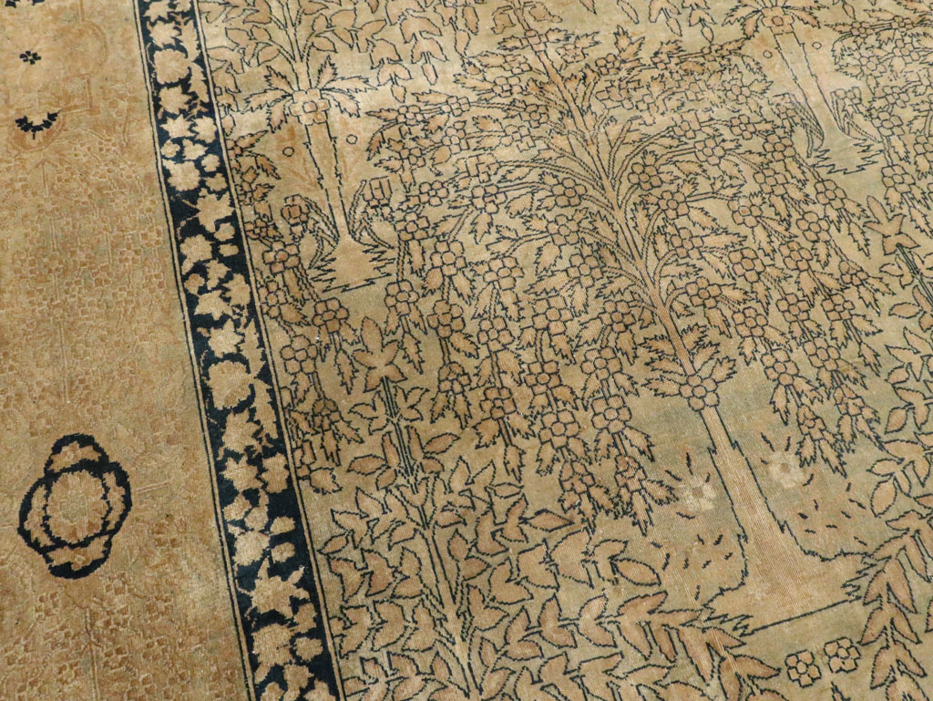 Antique Indian Lahore Carpet, No.23679 - Galerie Shabab