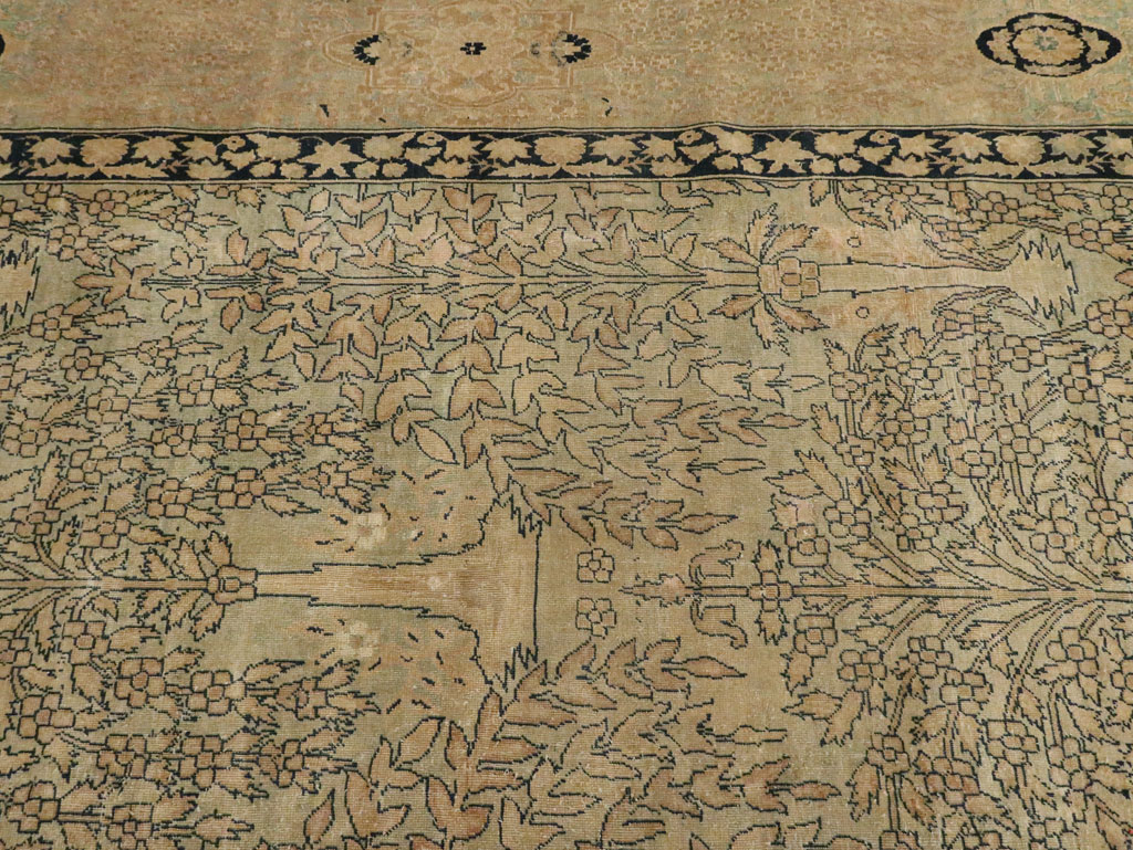 Antique Indian Lahore Carpet, No.23679 - Galerie Shabab