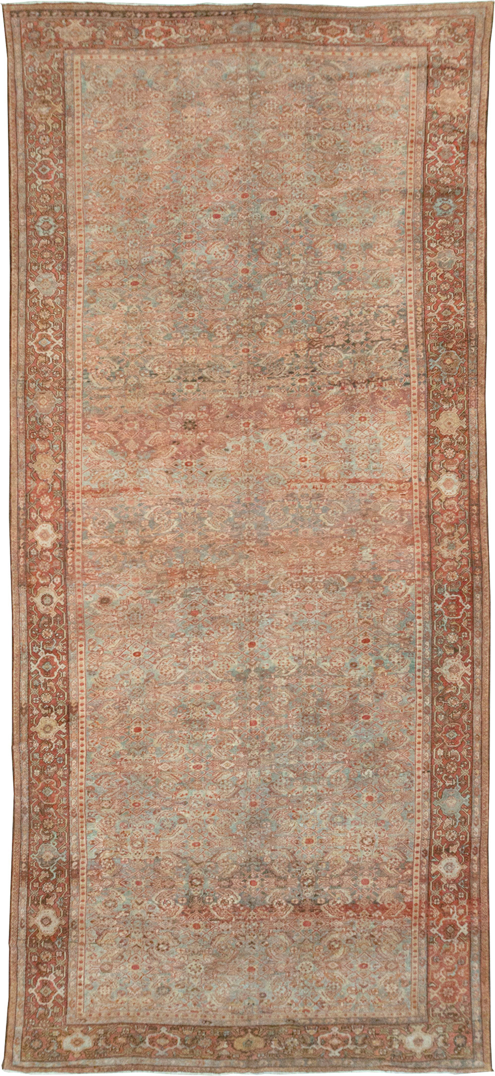 Antique Persian Mahal Carpet, No.23680 - Galerie Shabab