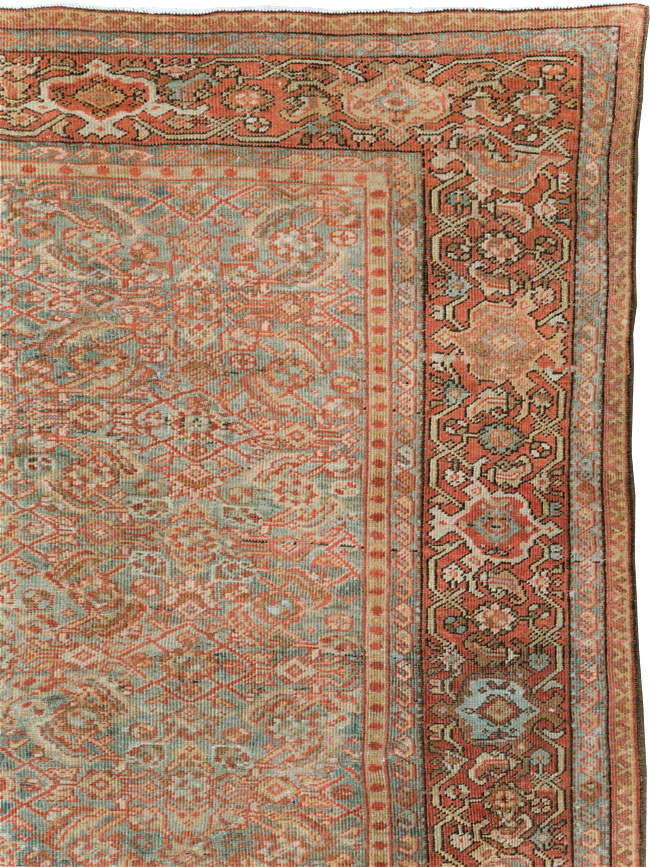 Antique Persian Mahal Carpet, No.23680 - Galerie Shabab