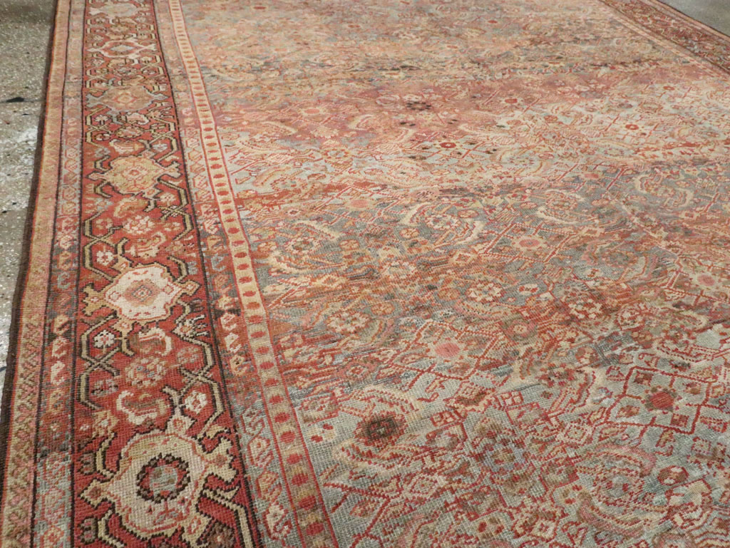 Antique Persian Mahal Carpet, No.23680 - Galerie Shabab