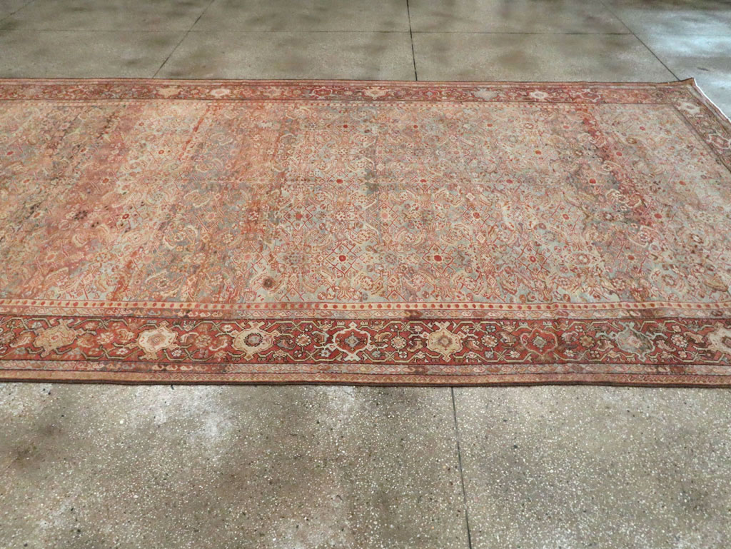 Antique Persian Mahal Carpet, No.23680 - Galerie Shabab