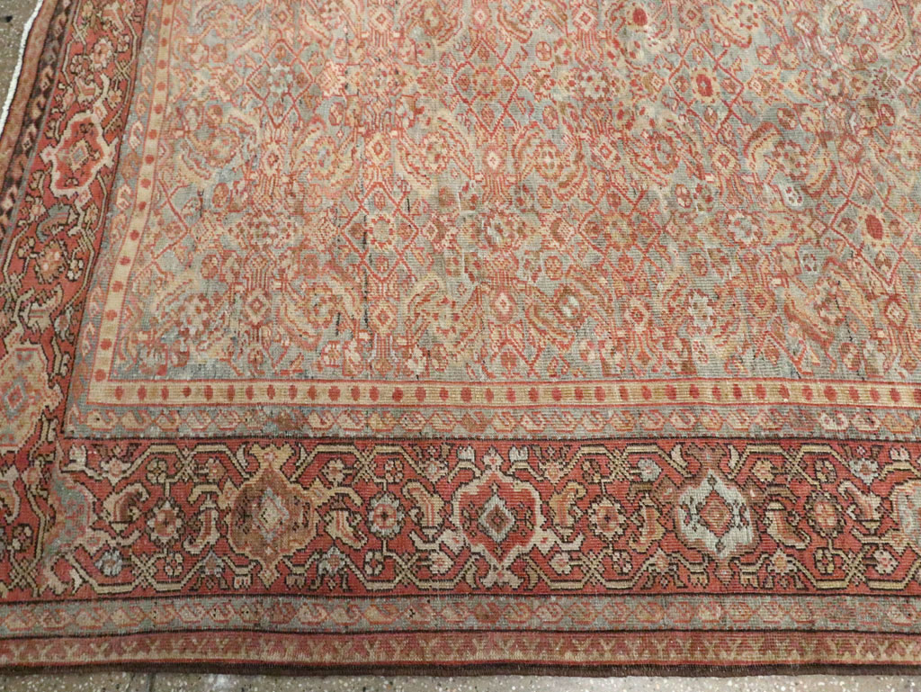 Antique Persian Mahal Carpet, No.23680 - Galerie Shabab