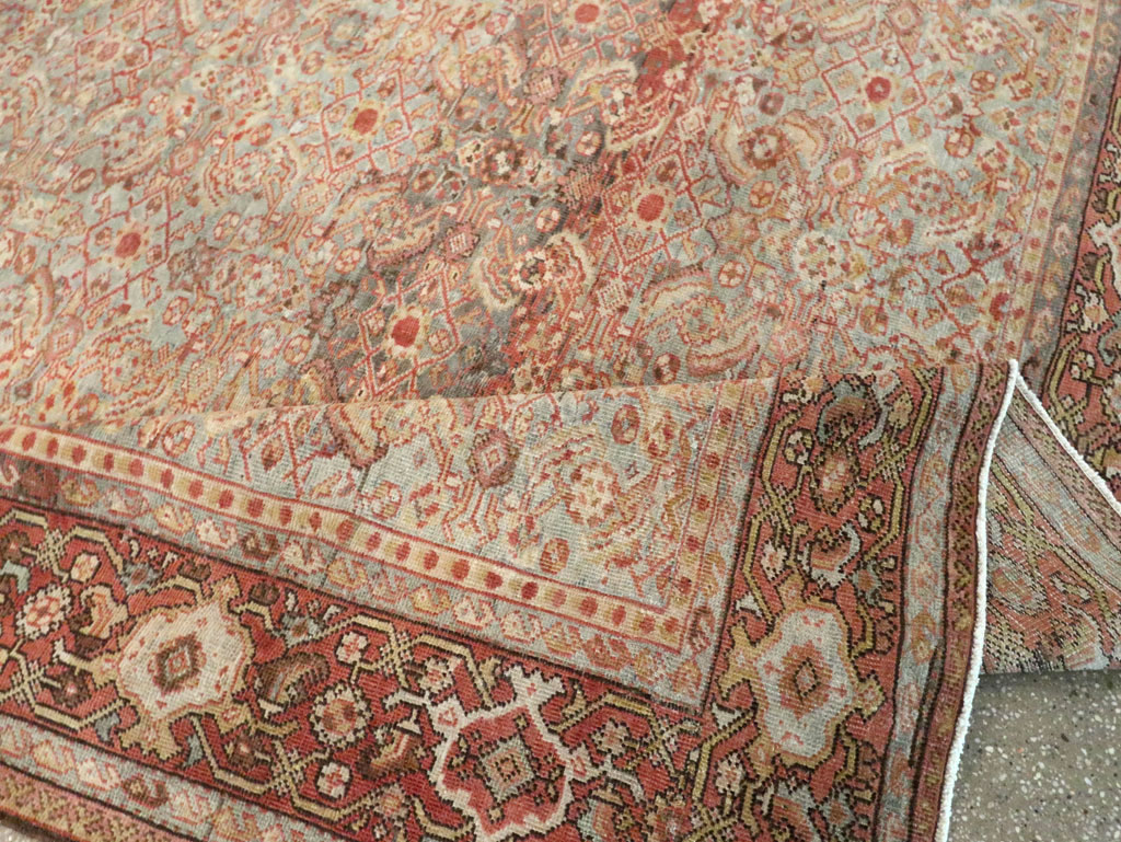Antique Persian Mahal Carpet, No.23680 - Galerie Shabab