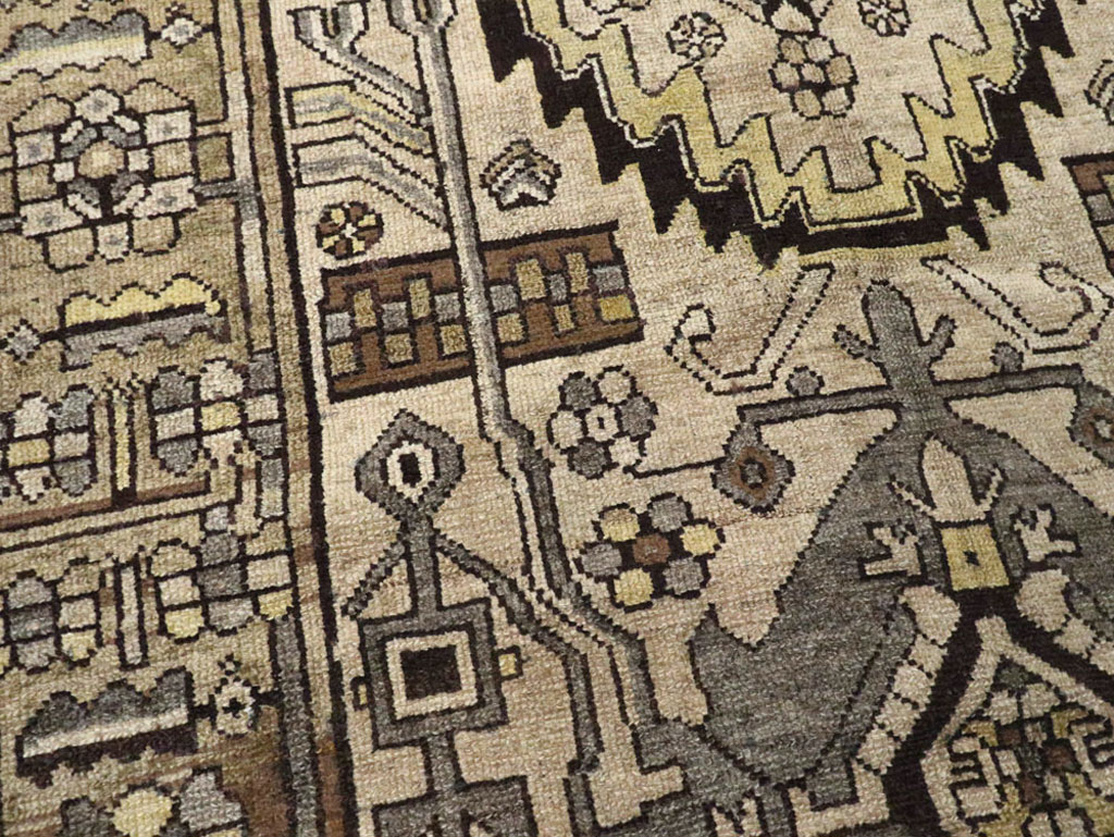 Antique Persian Malayer Rug, No.23682 - Galerie Shabab