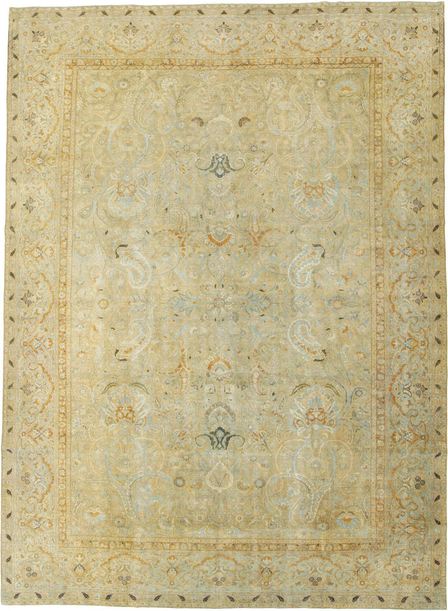 Antique Persian Tabriz Carpet, No.23683 - Galerie Shabab