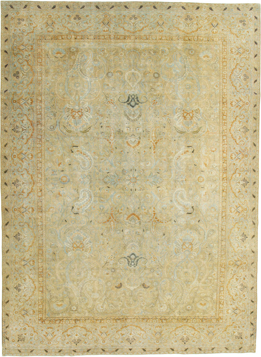 Antique Persian Tabriz Carpet, No.23683 - Galerie Shabab