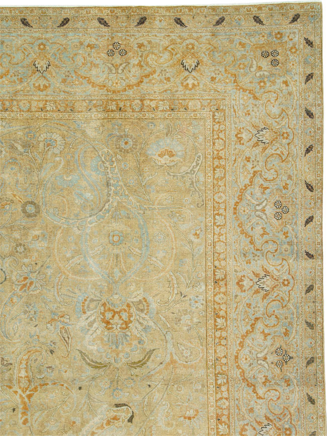 Antique Persian Tabriz Carpet, No.23683 - Galerie Shabab