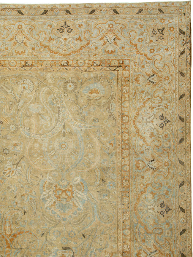 Antique Persian Tabriz Carpet, No.23683 - Galerie Shabab