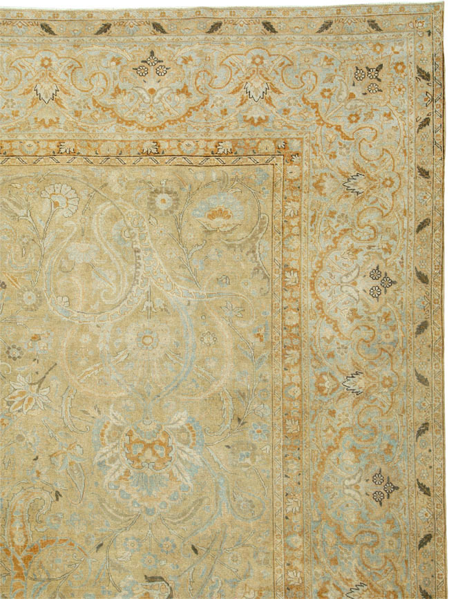 Antique Persian Tabriz Carpet, No.23683 - Galerie Shabab