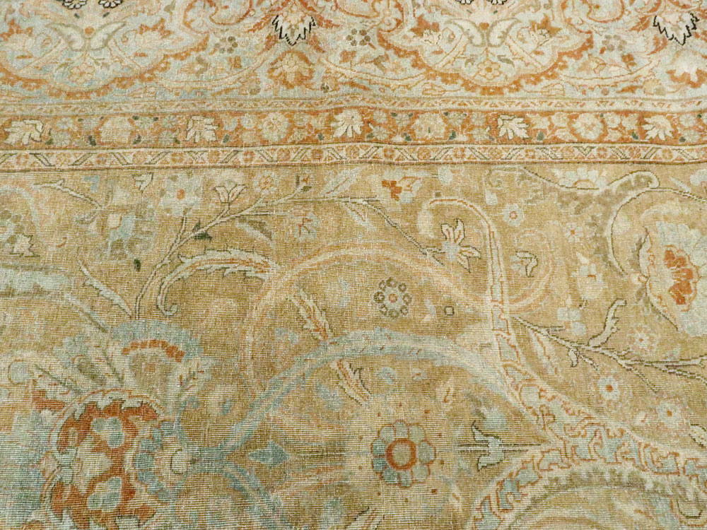 Antique Persian Tabriz Carpet, No.23683 - Galerie Shabab