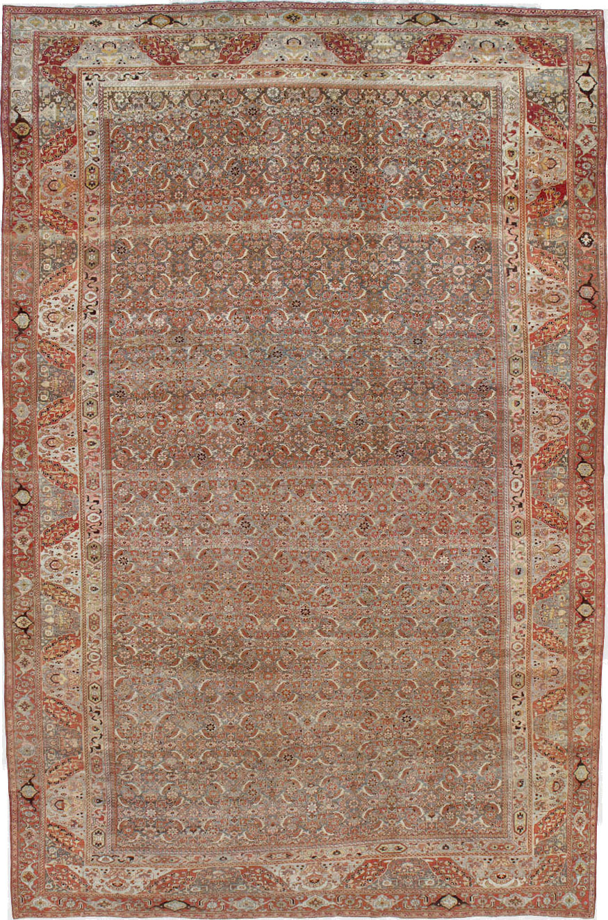 Antique Persian Bidjar Carpet, No.23684 - Galerie Shabab