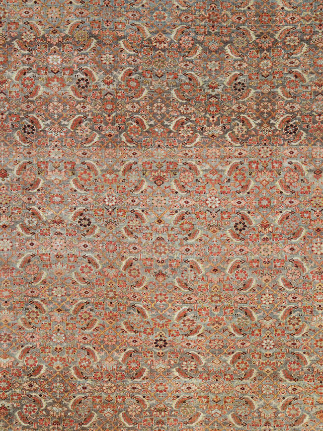 Antique Persian Bidjar Carpet, No.23684 - Galerie Shabab