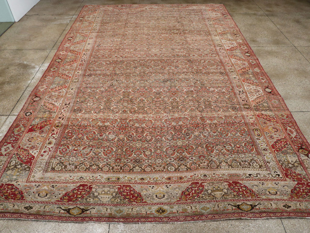 Antique Persian Bidjar Carpet, No.23684 - Galerie Shabab