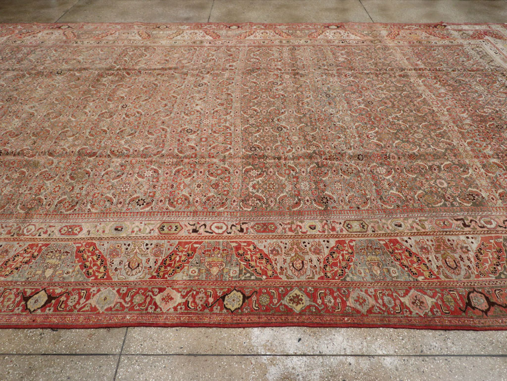 Antique Persian Bidjar Carpet, No.23684 - Galerie Shabab