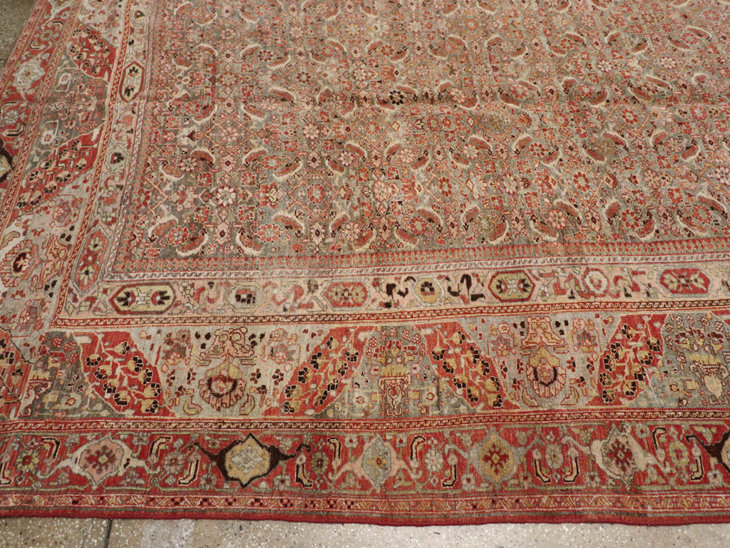 Antique Persian Bidjar Carpet, No.23684 - Galerie Shabab