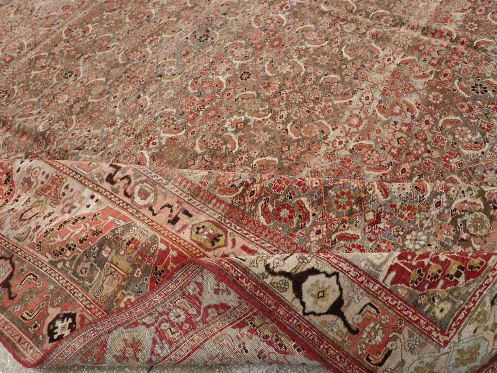 Antique Persian Bidjar Carpet, No.23684 - Galerie Shabab