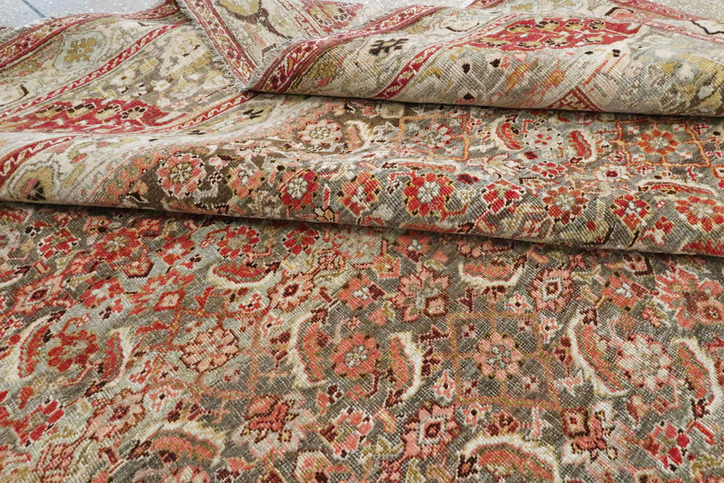 Antique Persian Bidjar Carpet, No.23684 - Galerie Shabab