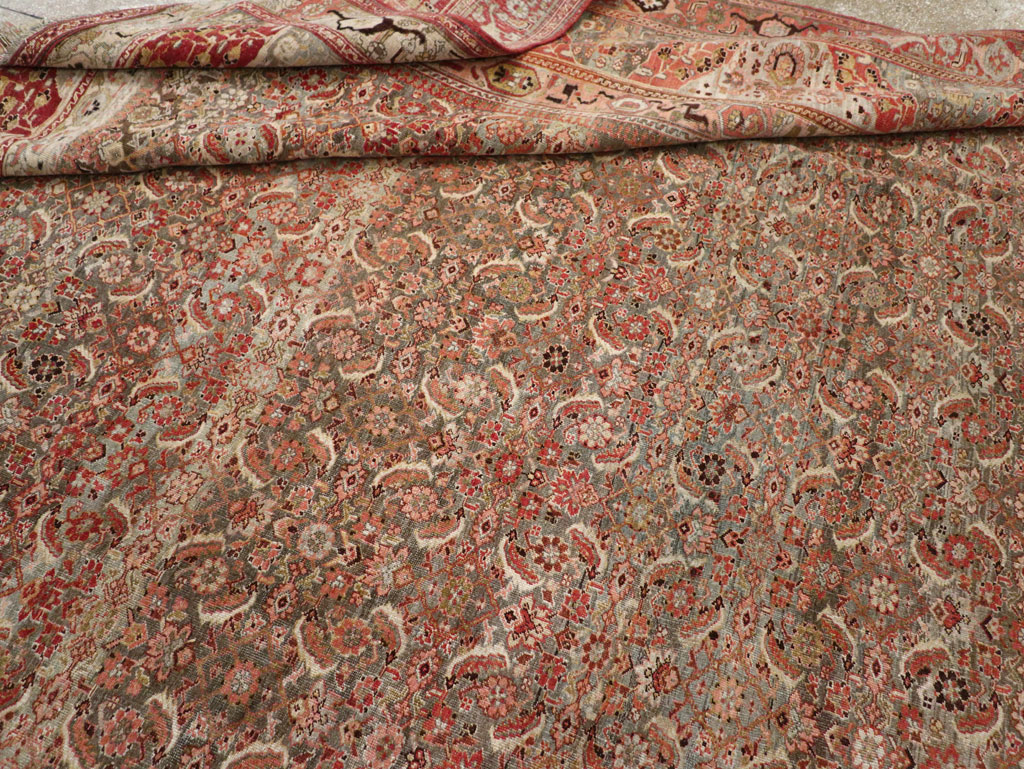 Antique Persian Bidjar Carpet, No.23684 - Galerie Shabab