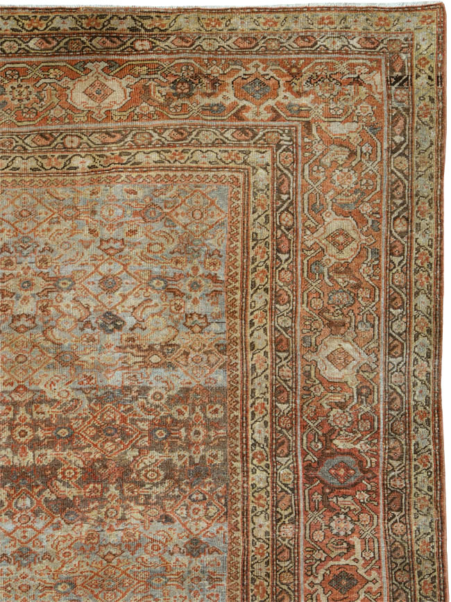 Antique Persian Mahal Carpet, No.23685 - Galerie Shabab