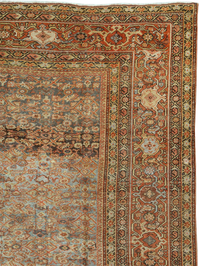Antique Persian Mahal Carpet, No.23685 - Galerie Shabab