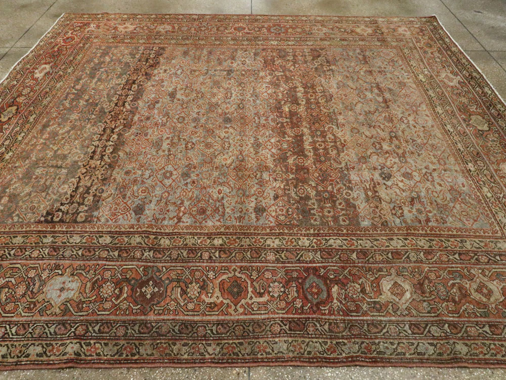 Antique Persian Mahal Carpet, No.23685 - Galerie Shabab