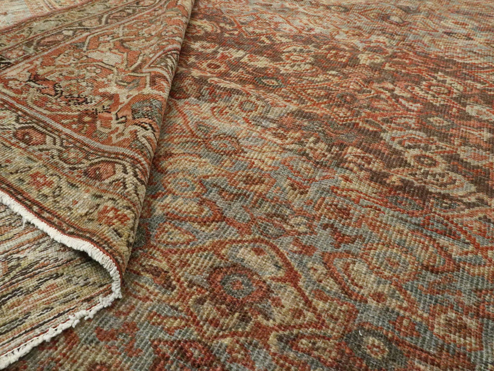 Antique Persian Mahal Carpet, No.23685 - Galerie Shabab