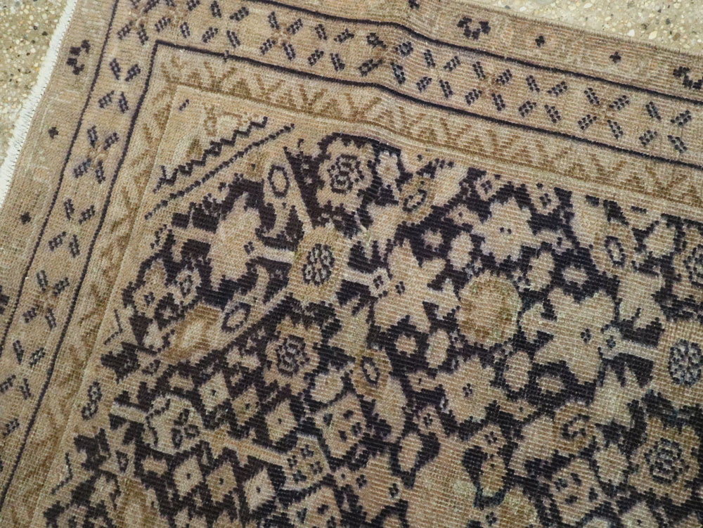 Vintage Persian Malayer Runner, No.23686 - Galerie Shabab