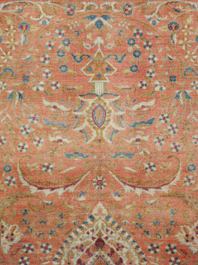 Antique Persian Sarouk Carpet, No.23687 - Galerie Shabab