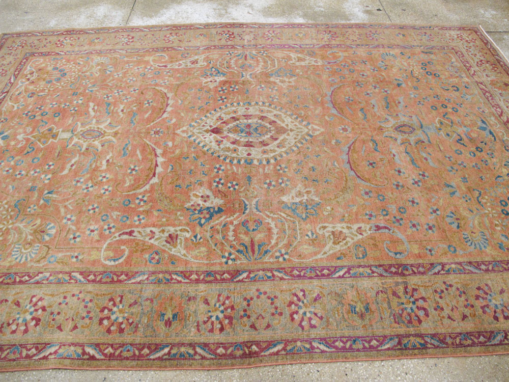 Antique Persian Sarouk Carpet, No.23687 - Galerie Shabab