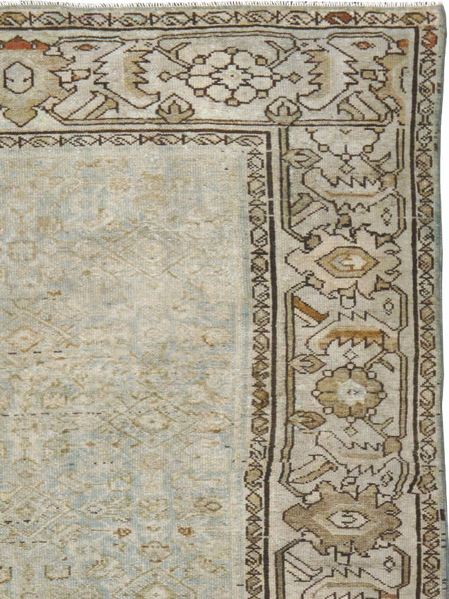Vintage Persian Malayer Rug, No.23689 - Galerie Shabab