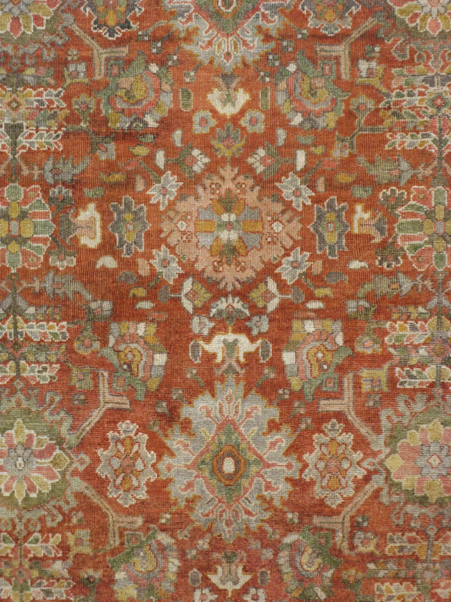 Antique Persian Mahal Carpet, No.23693 - Galerie Shabab