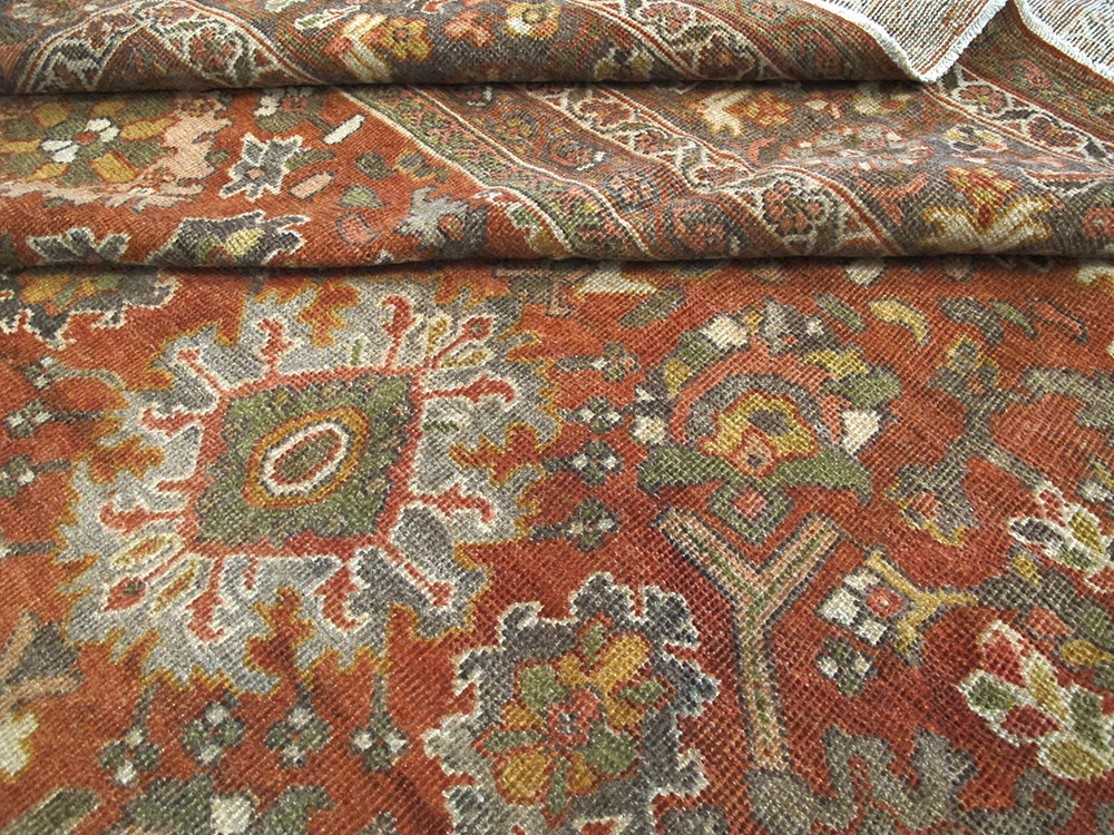 Antique Persian Mahal Carpet, No.23693 - Galerie Shabab