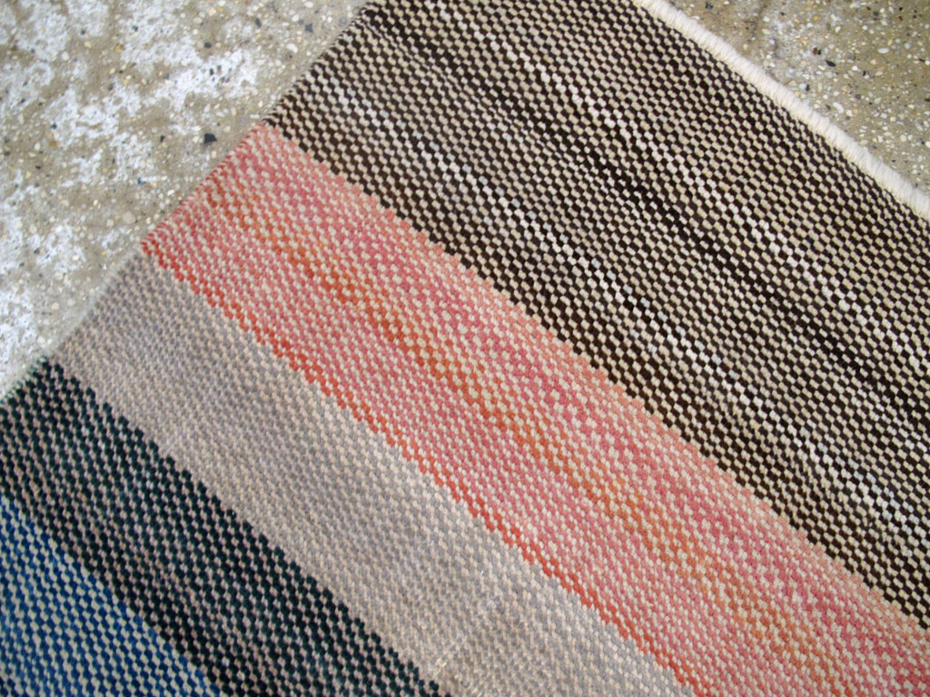 Vintage Persian Malayer Modernist Rug, No.23696 - Galerie Shabab