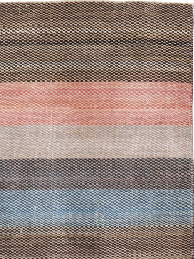 Vintage Persian Malayer Modernist Rug, No.23696 - Galerie Shabab