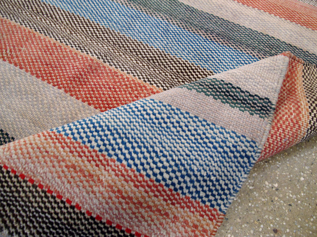 Vintage Persian Malayer Modernist Rug, No.23696 - Galerie Shabab