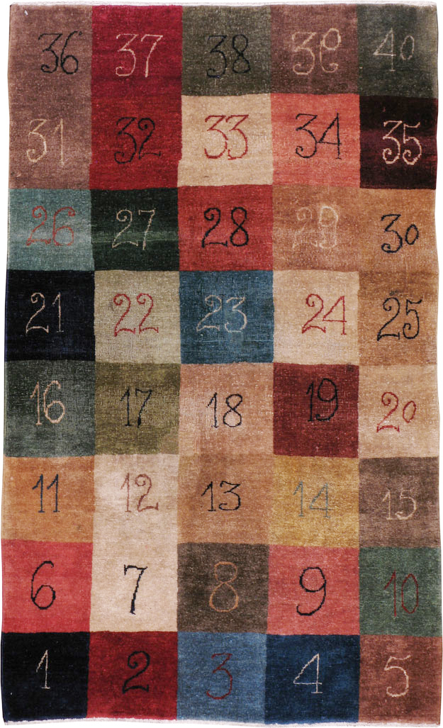 Vintage Persian Tabriz Rug, No.23697 - Galerie Shabab