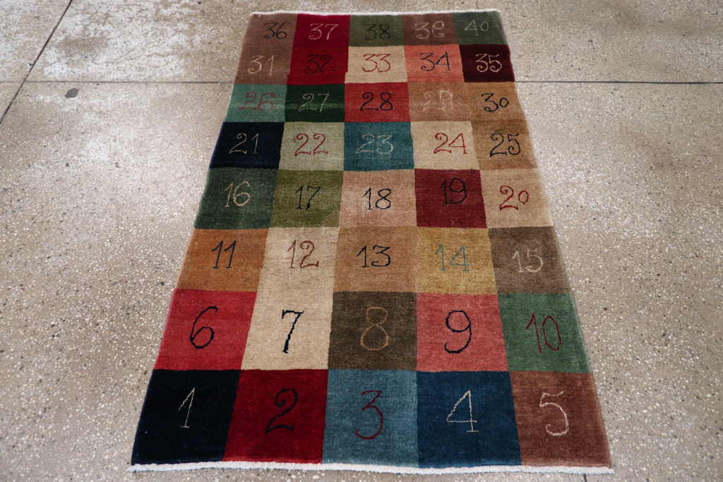 Vintage Persian Tabriz Rug, No.23697 - Galerie Shabab