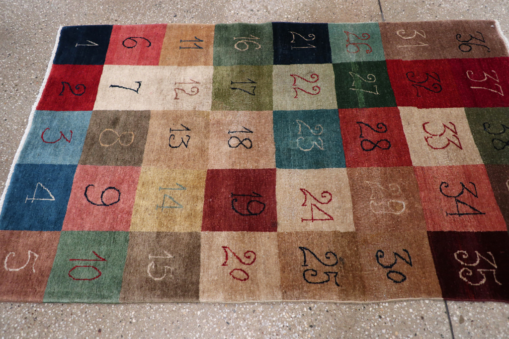 Vintage Persian Tabriz Rug, No.23697 - Galerie Shabab