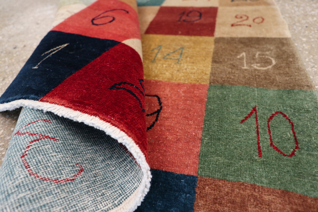 Vintage Persian Tabriz Rug, No.23697 - Galerie Shabab