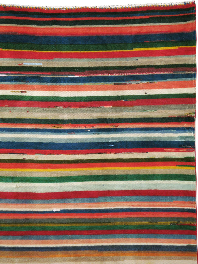 Vintage Persian Malayer Gallery Runner, No.23698 - Galerie Shabab