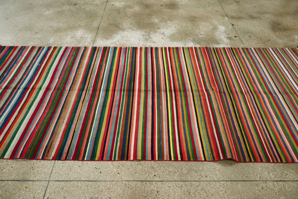 Vintage Persian Malayer Gallery Runner, No.23698 - Galerie Shabab