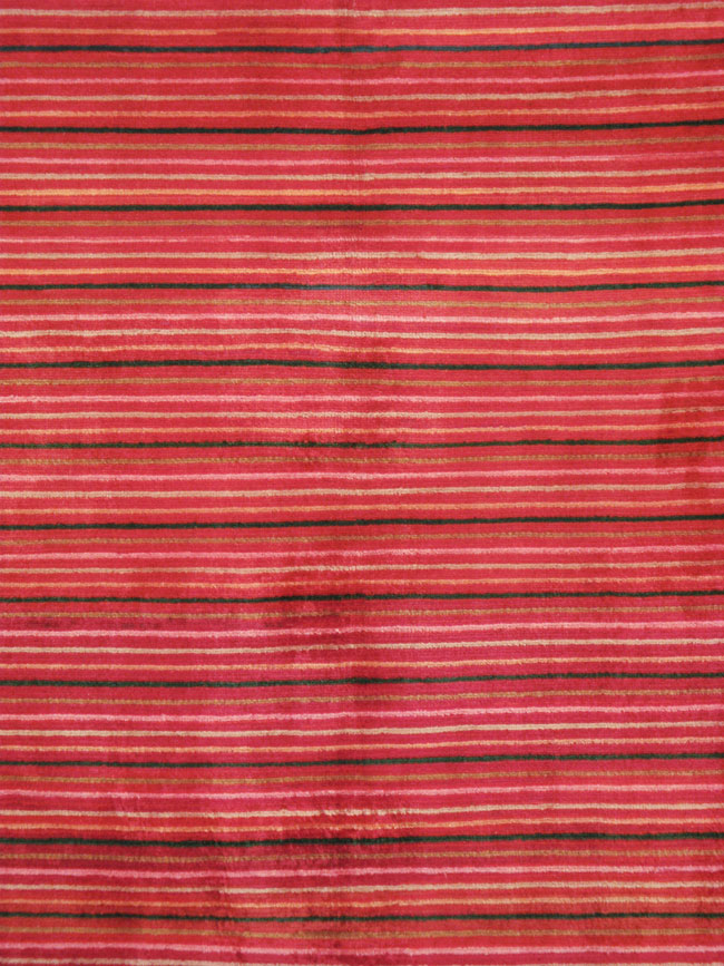 Vintage Persian Kashan Modernist Carpet, No.23700 - Galerie Shabab