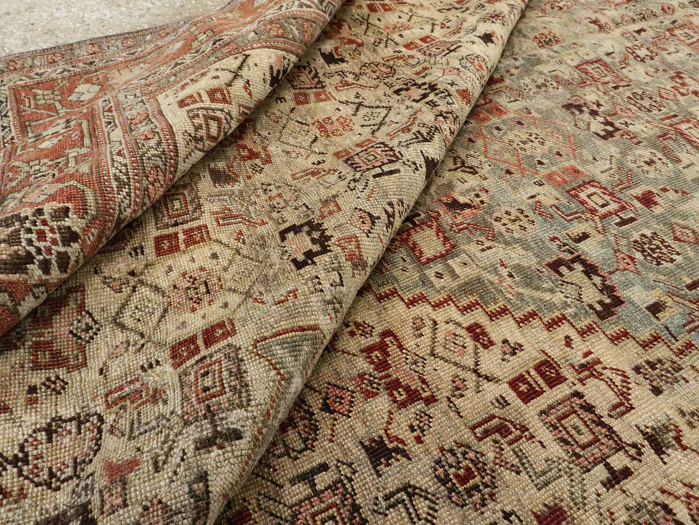 Antique Persian Bidjar Carpet, No.23701 - Galerie Shabab