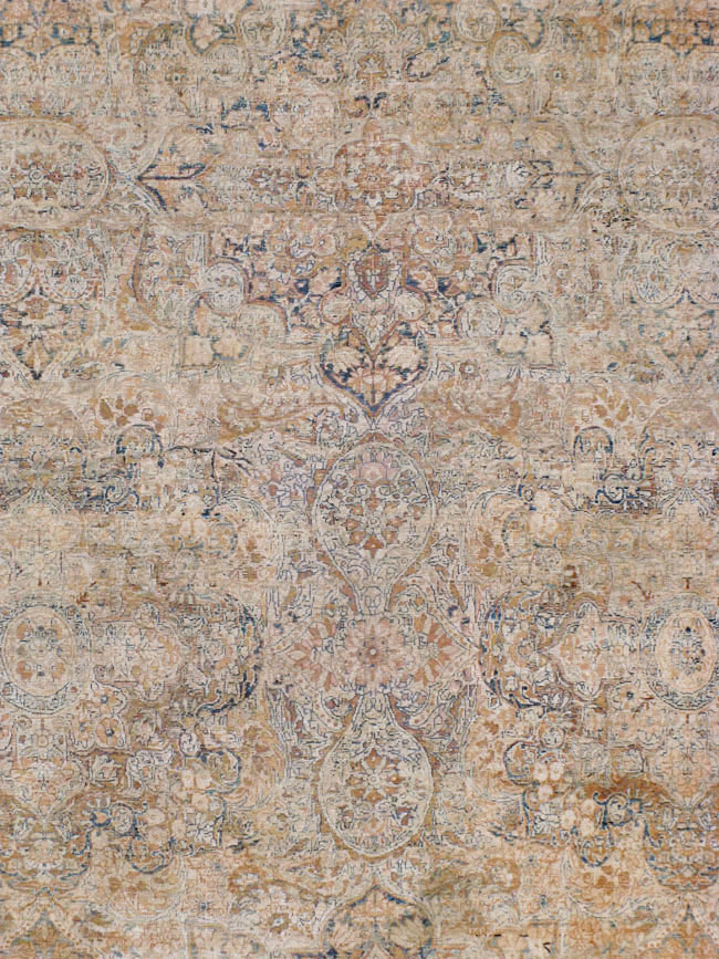 Antique Persian Lavar Kerman Carpet, No.23704 - Galerie Shabab